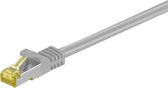 Danicom Cat7 S/FTP (PIMF) patchkabel / internetkabel 5 meter grijs - netwerkkabel