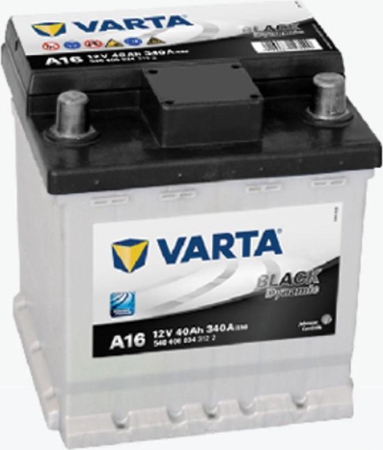 Varta BLACK Dynamic 540406034 3122 A16 12Volt 40 Ah 340A / EN Batterie de  démarrage... | bol.com
