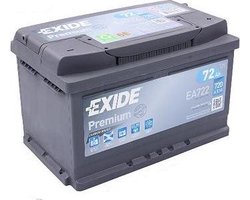 Exide Technologies EA722 Premium 12V 72Ah Zuur
