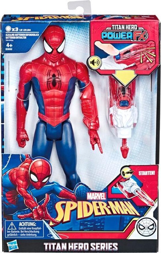 Figurine Marvel Spiderman Titan Power Fx 30cm