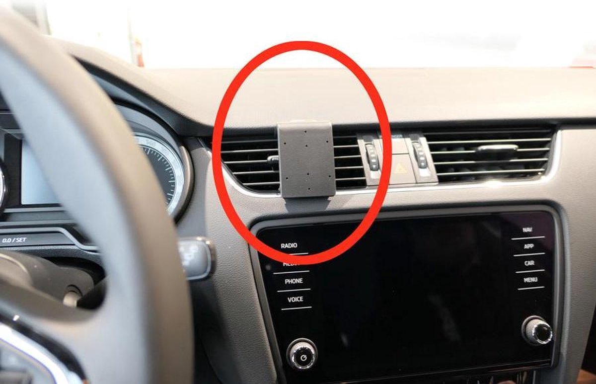 Brodit ProClip houder geschikt voor Skoda Octavia III 2018-2020 Center mount