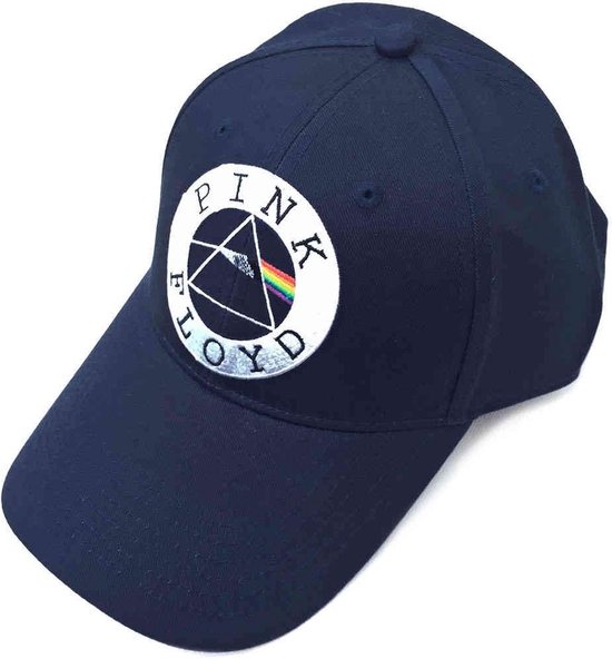 Pink Floyd - Circle Logo Baseball pet - Blauw