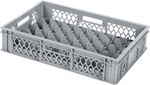 Glazenkrat voor 40 glazen - max. glashoogte 103 mm - max. Ø 65 mm