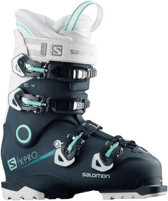 Salomon Skischoenen Dames S/PRO 80 Zwart/Scuba Blauw/W Zwart 23/23,5 | bol