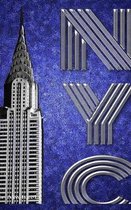 Iconic New York City Chrysler Building Artist Creative Drawing Journal