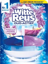 Witte Reus Duo-Actief Provençaalse Lavendel Toiletblok - WC Blokjes Voordeelverpakking - 8 Stuks