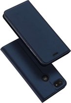 Motorola Moto E6 Play Hoesje - Dux Ducis Skin Pro Book Case - Blauw