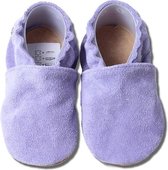 Hobea Babyslofjes suede lila (Loop)