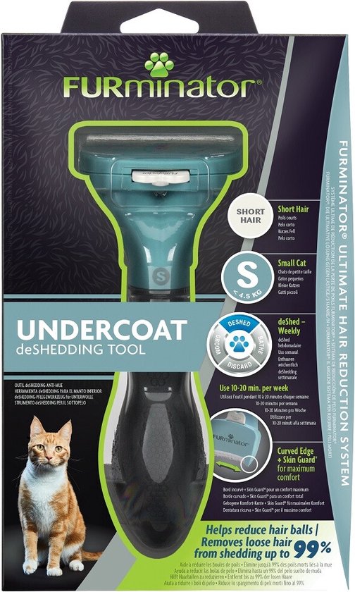 Furminator Deshedding Cat Undercoat S Short Hair