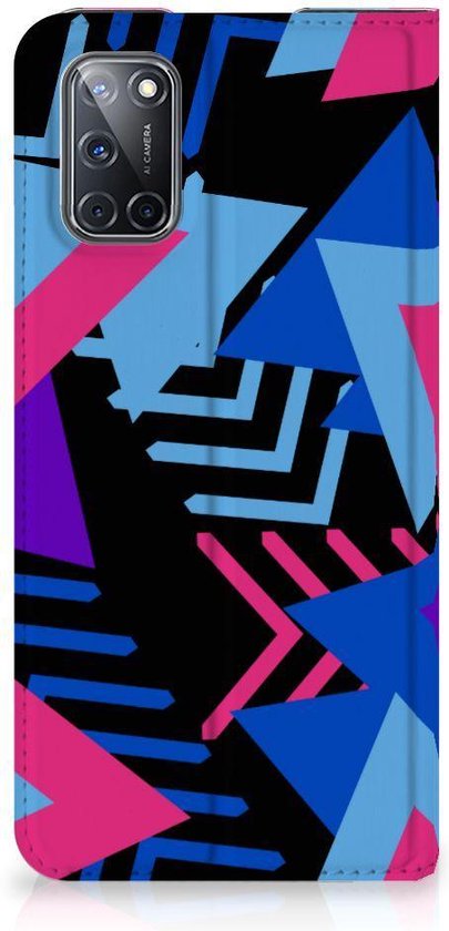 Boîtier de support OPPO A52 | A72 Coque de téléphone Funky Triangle
