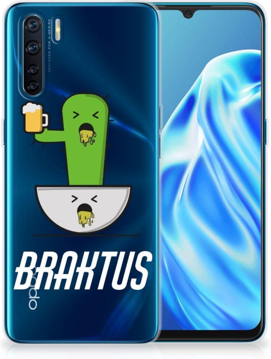 OPPO A91 Telefoonhoesje met Naam Braktus