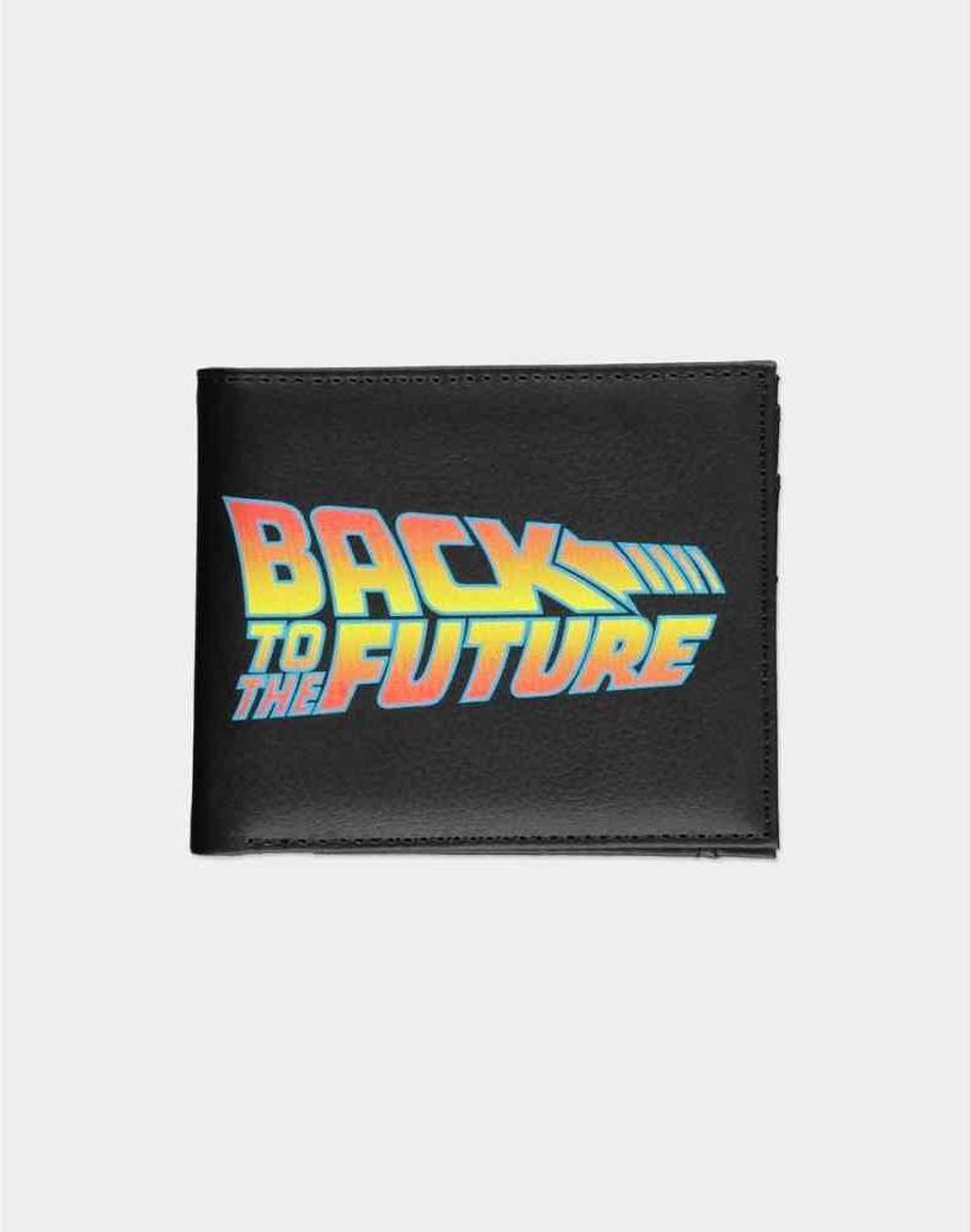 Back To The Future Logo Bifold Portemonnee
