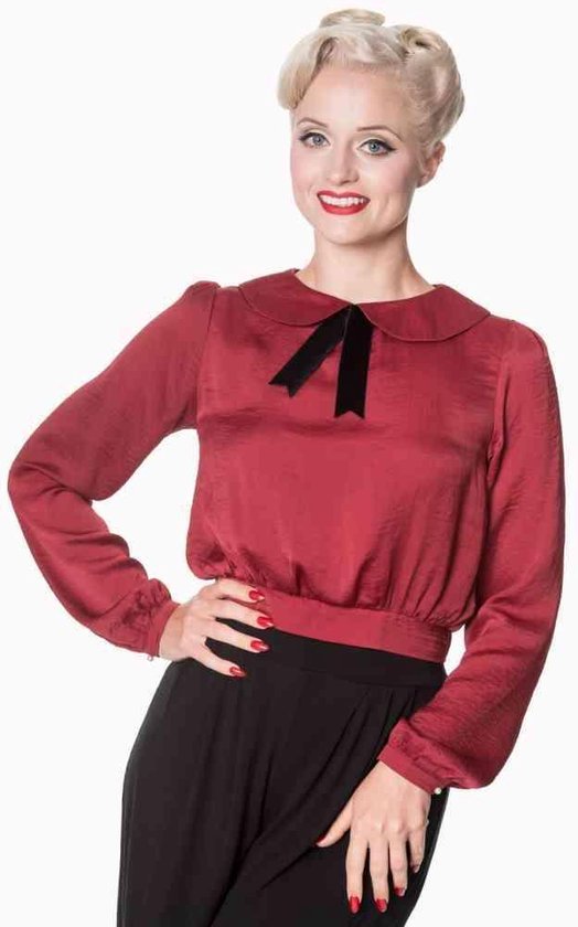 Dancing Days - FRESHWATER Blouse - L - Rood