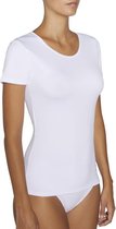 Thermisch shirt vrouw kort | wit | XL