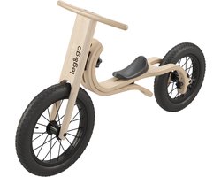 Leg&Go Houten Loopfiets - 3-in-1 voor 1-5 jaar - Lichtgewicht en Duurzaam