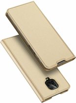 Xiaomi Redmi Note 9 Pro Hoesje - Dux Ducis Skin Pro Book Case - Goud