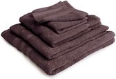 LINNICK Pure Handdoeken Set - 100% Katoen - Purple - 4x Handdoek 60x110cm + 2x Badlaken 70x140cm + 4 Washandjes + 2 Gastendoekjes - Badgoedset