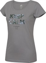 Hannah T-shirt Talimana Dames Katoen Grijs Mt 38