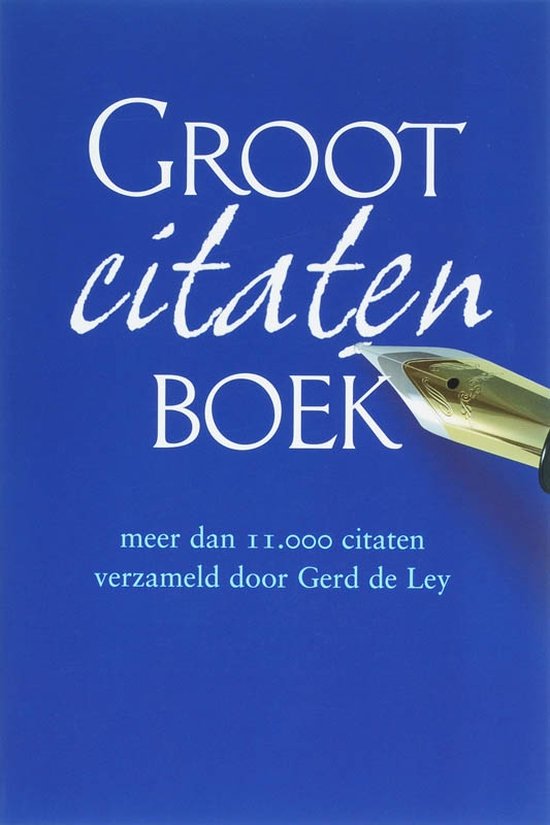 9789026121098 - Groot Citatenboek