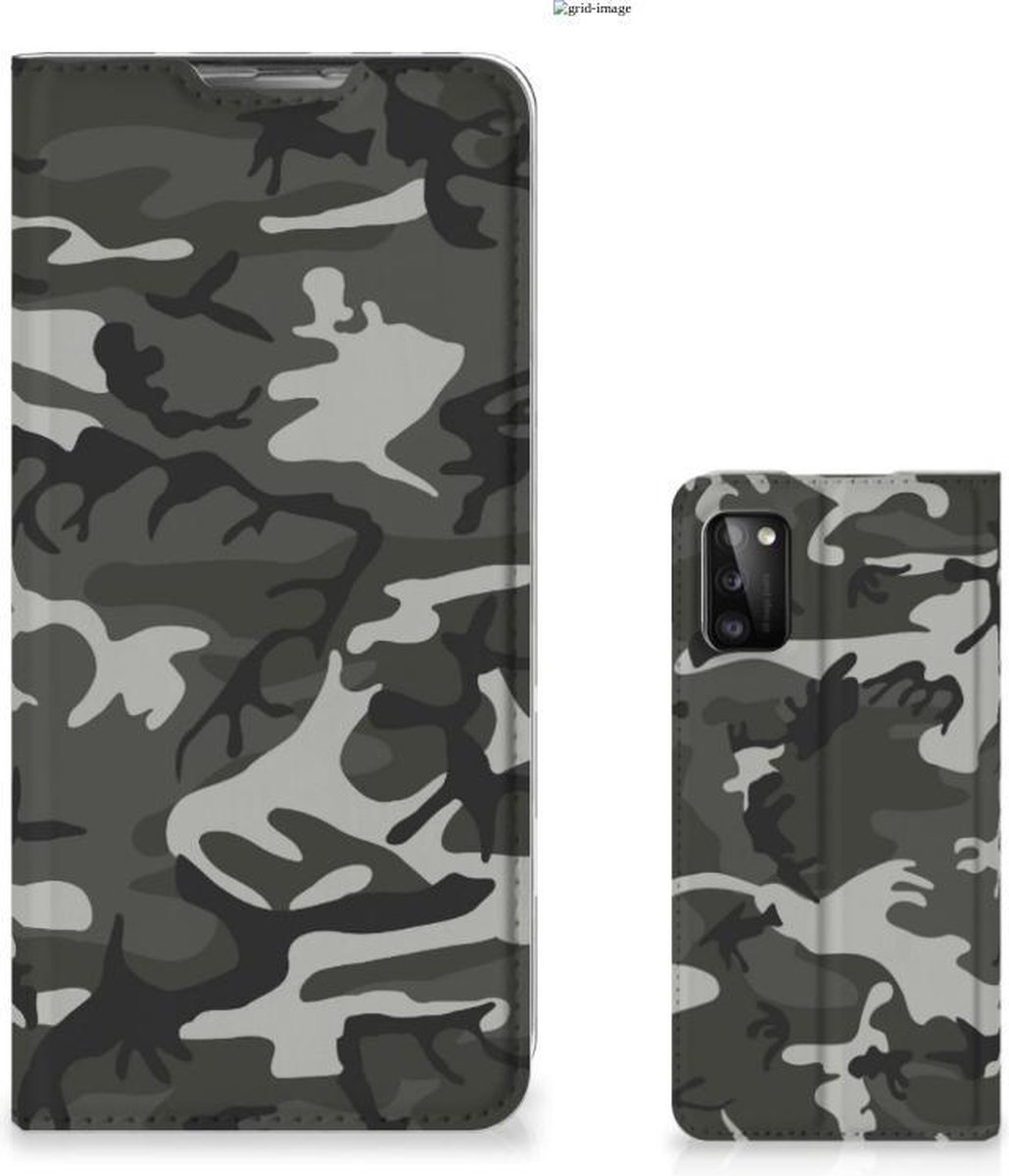 Samsung Galaxy A41 Hoesje met Magneet Army Light