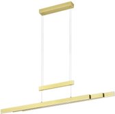 LED Hanglamp - Trion Trojan - 54W - Aanpasbare Kleur - Rechthoek - Mat Goud - Aluminium - BES LED