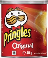 Chips pringles original 40gr - 12 stuks