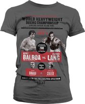 Felpa Ufficiale Rocky Balboa Boxing Club - Merchandising Licenza Ufficiale, 50% Cotone 50% Poliestere