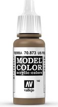 Vallejo 70873 Model Color US Field Drab - Acryl Verf flesje