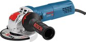 Bosch GWX 9-115 S X-LOCK Haakse slijper in koffer - 900W - 115mm - variabel