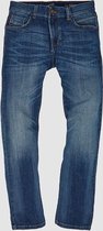 camel active Jeans Regular fit cotton jeans with leather detail