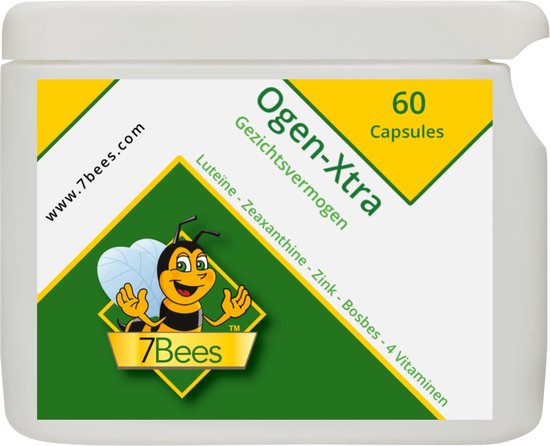 Heel boos sterk PapoeaNieuwGuinea Ogen Xtra - 60 capsules - Vitamine Ogen - Luteïne - Zeaxanthine - Bosbes  extract -... | bol.com