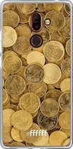 Nokia 7 Plus Hoesje Transparant TPU Case - Spare Change #ffffff