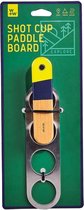 Wild & Wolf Shotglashouder Paddle Board 32 Cm Rvs/hout Zilver