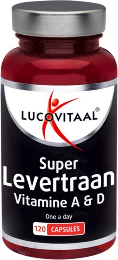 Lucovitaal Super Levertraan Voedingssuplement - 120 capsules