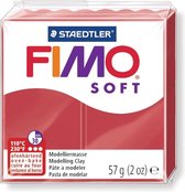 Fimo Soft kersenrood 57 GR 8020-26