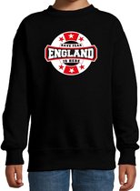 Have fear England is here / Engeland supporter sweater zwart voor kids 3-4 jaar (98/104)