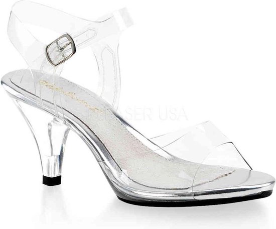 Fabulicious Sandales à talon -36 Chaussures- BELLE-308 US 6 Zwart