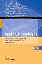 Communications in Computer and Information Science 1194 - Applied Technologies