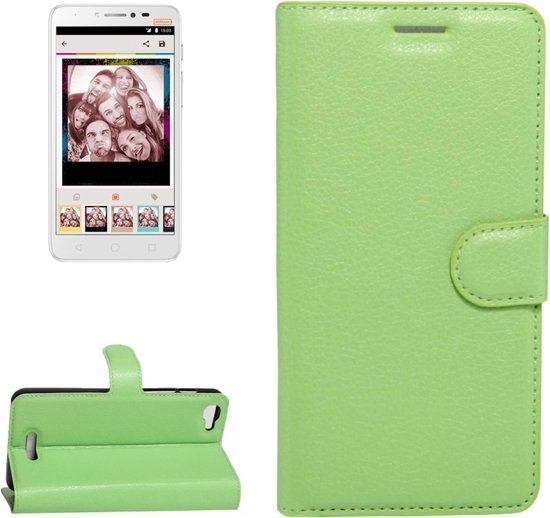 Housse étui Universel En Cuir Noir Horizontal – Compatible Alcatel OT 918/918D/918 Mix – Neuf