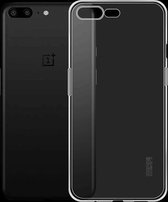 MOFI For OnePlus 5 0.6mm TPU Transparent beschermings hoesje Back Cover Shell (transparant)