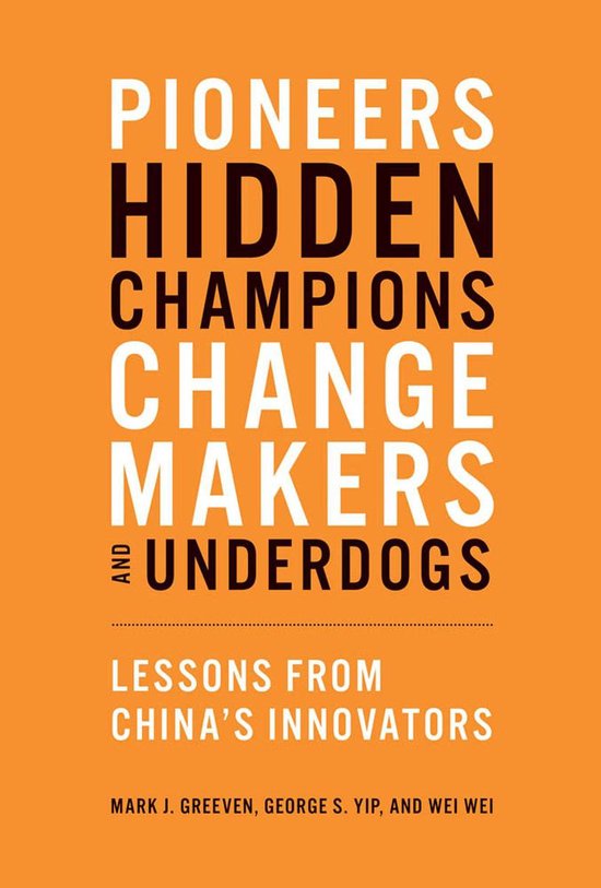 Pioneers, Hidden Champions, Changemakers, and Underdogs - cover