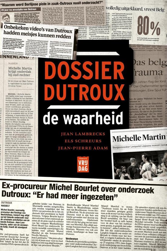 Dossier Dutroux, de waarheid - cover