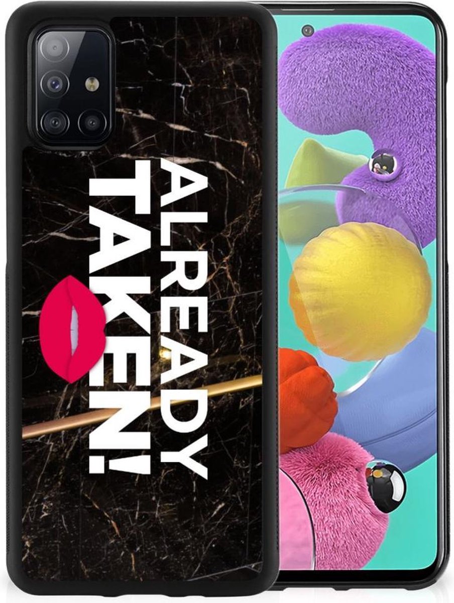 Samsung Galaxy A51 Hoesje met Quotes Already Taken Black