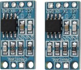 2 STUKS LDTR-WG0210 TJA1050 CAN-controller-interfacemodule BUS-stuurprogramma-interfacemodule (blauw)
