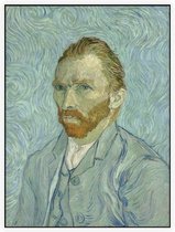 Zelfportret, Vincent van Gogh - Foto op Akoestisch paneel - 90 x 120 cm