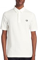 Fred Perry - Button Down Polo Shirt - Witte Polo - M - Wit