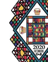 2020 Patchwork Quilt: Quilting Workbook: Notebook Journal, 8.5 x 11, 120 Pages - 2