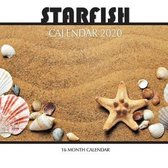Starfish Calendar 2020: 16 Month Calendar
