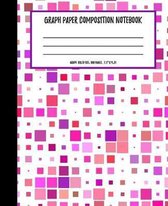 Graph Paper Composition Notebook: Notebook for Math Science Class for Students Quad Ruled 5 Squares Per Inch