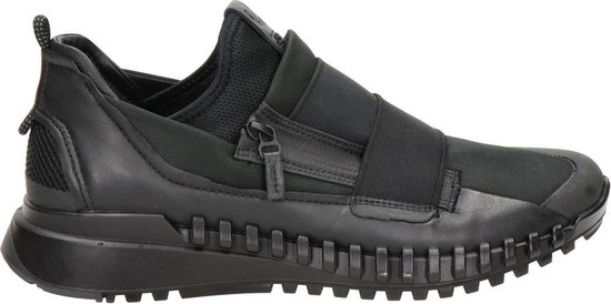 Ecco Zipflex heren sneaker - Zwart - Maat 43 | bol.com